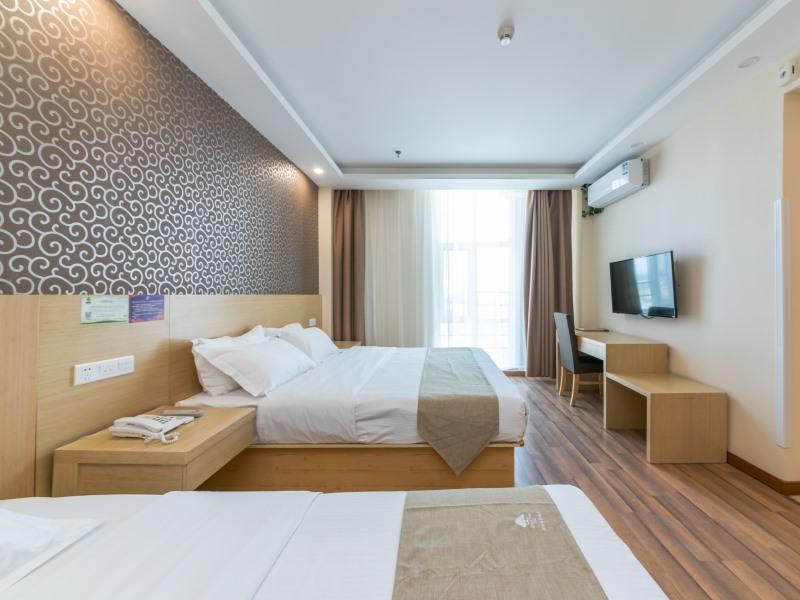 Greentree Alliance Ningxia Hui Autonomous Region Yinchuan South Bus Station Hotel Exterior photo